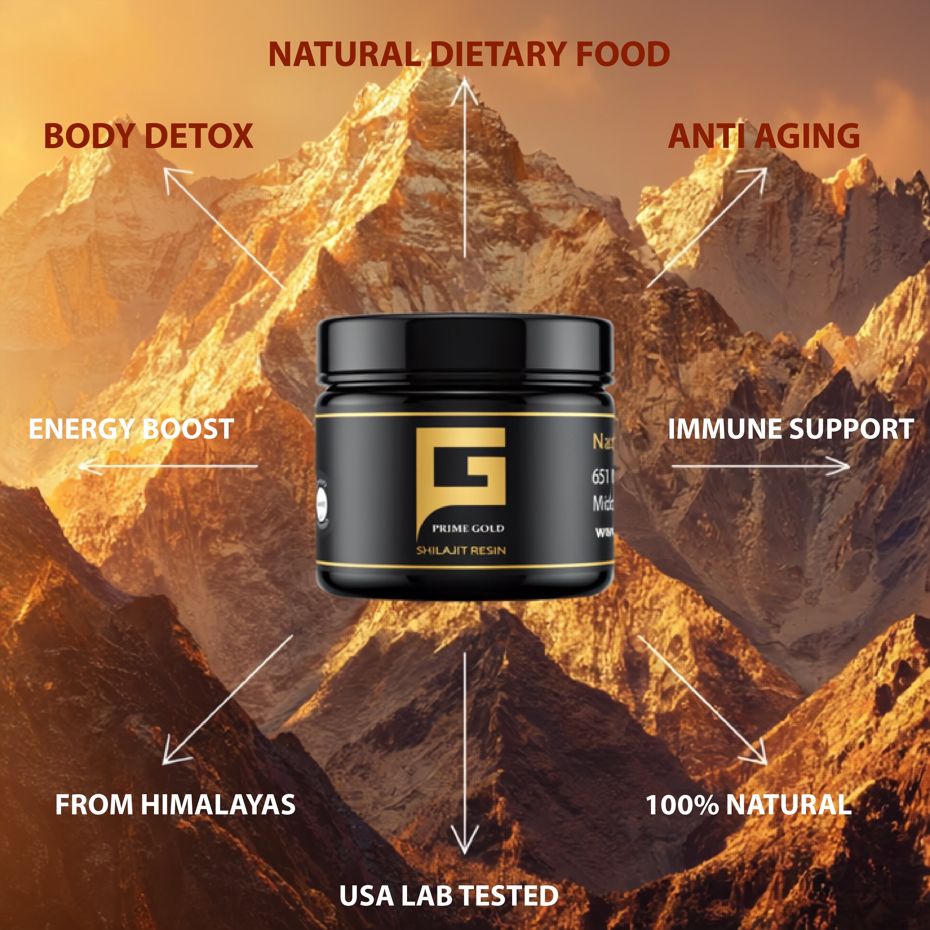 Prime Gold Shilajit's Versatility in Wellness