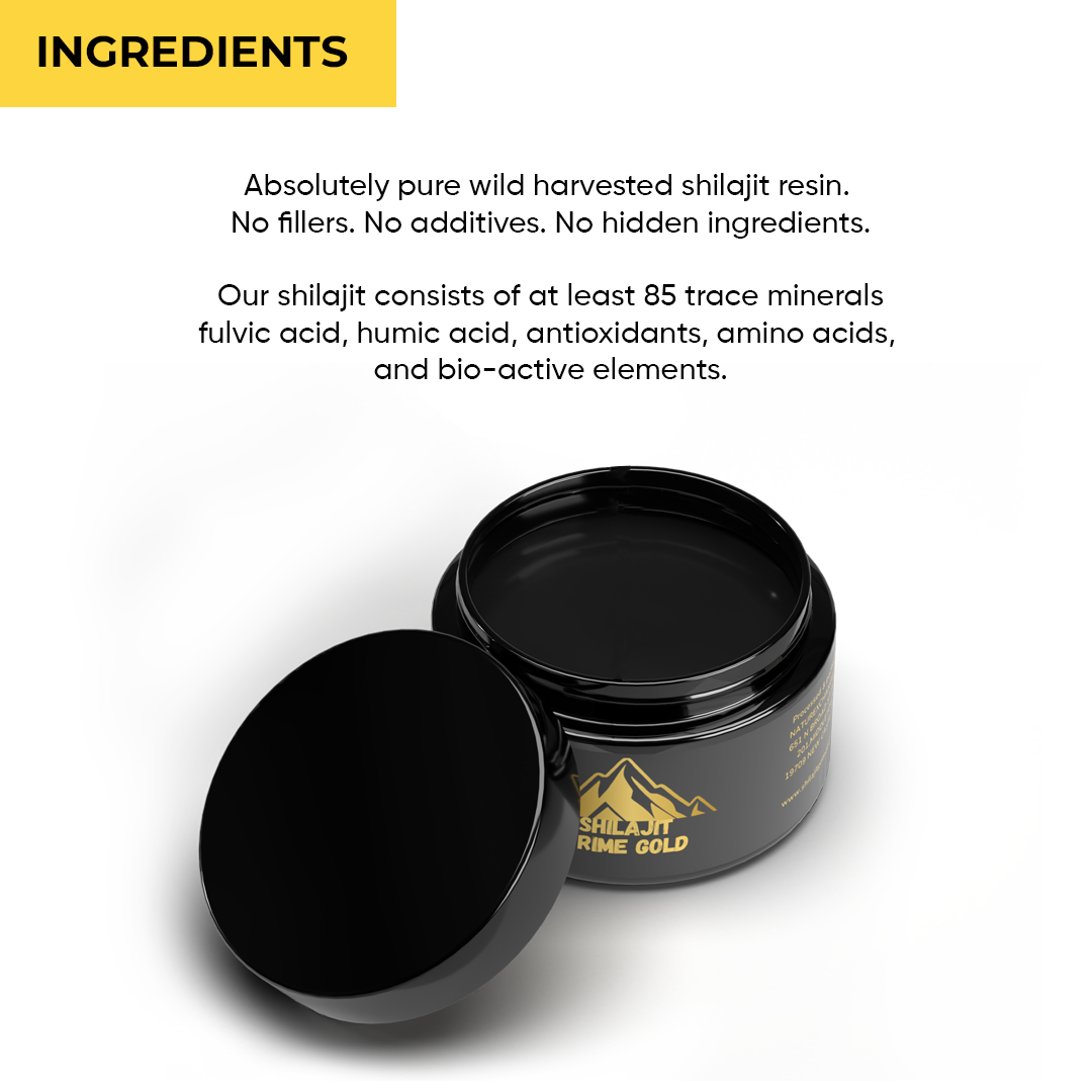 Prime Gold Shilajit