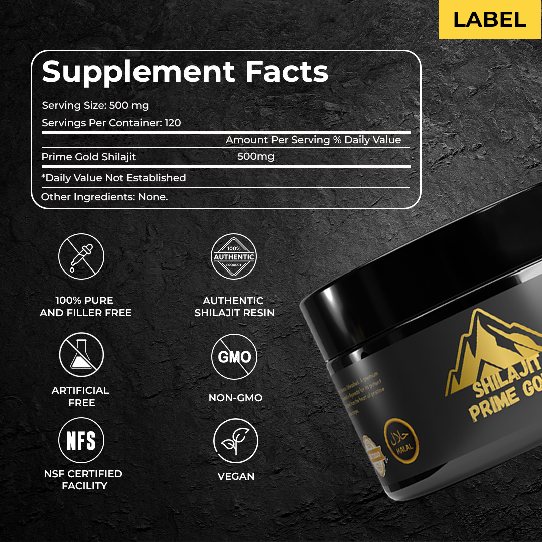 Prime Gold Shilajit